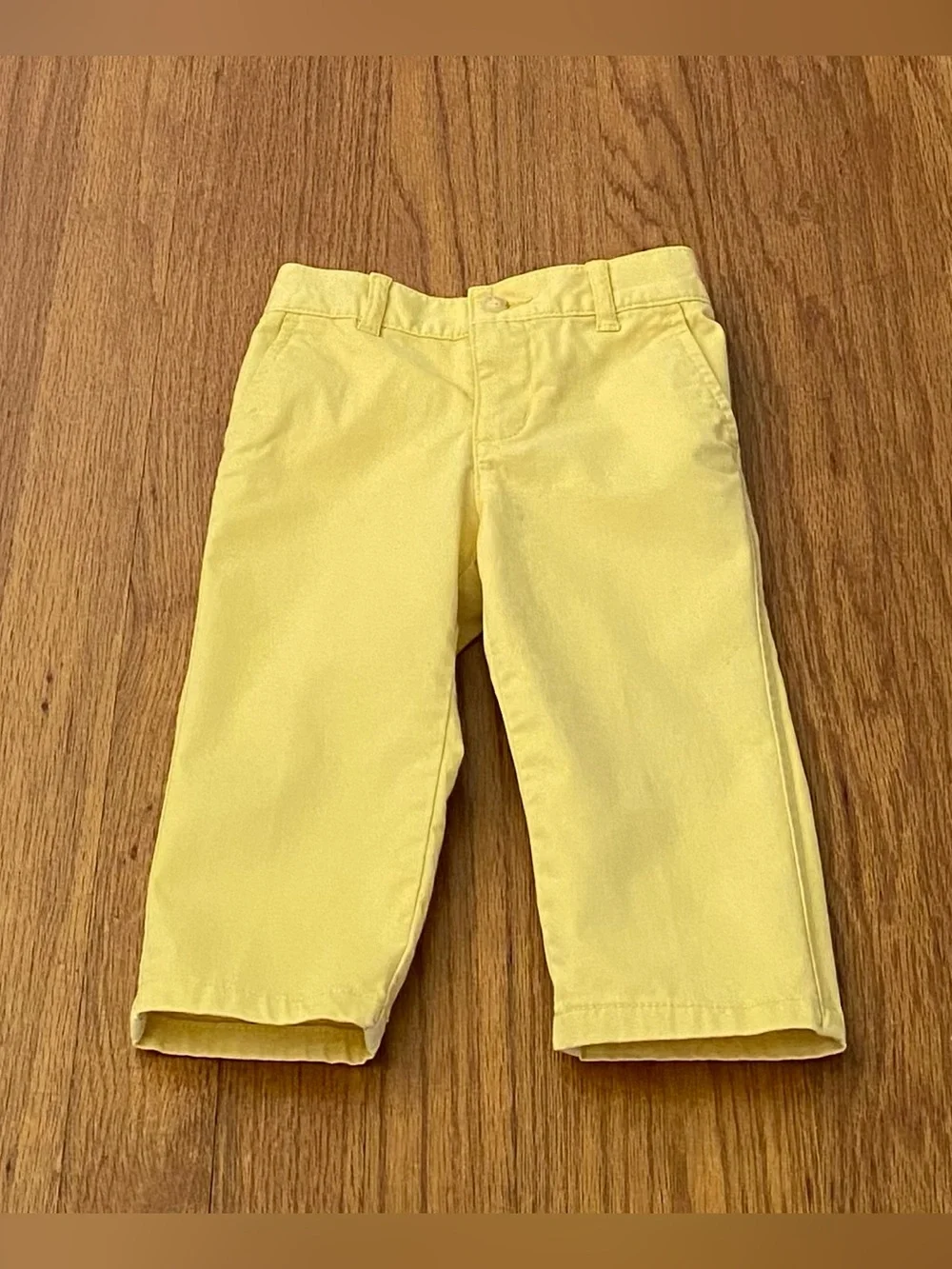 Polo by Ralph Lauren Rugby Shirt Striped Polo with Twill Yellow Pants Set